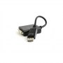 Cablexpert DVI | Female | 20 pin DisplayPort | Male | Black | 0.1 m - 2